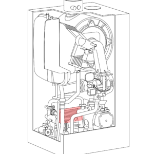 7823858 - VIESSMANN - Vitodens 100 - WB1A 24KW Combi - Plate Heat Exchanger